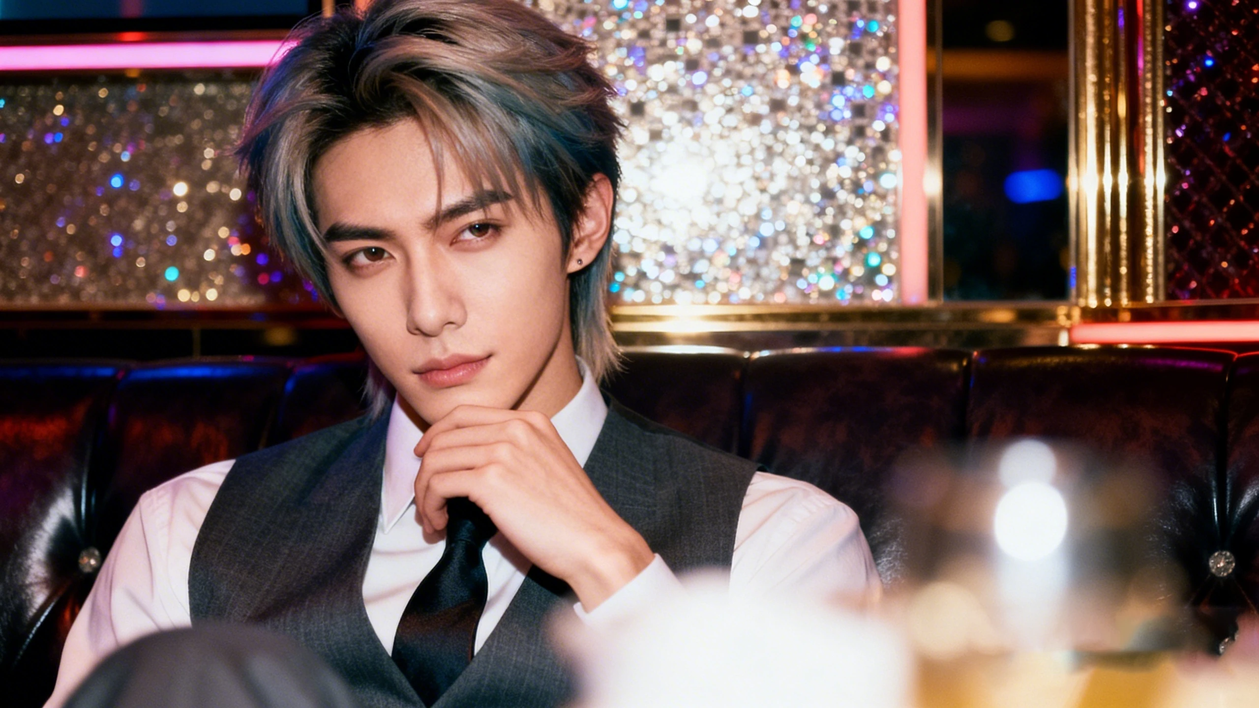 W男模會館散場後的中山區街景 — 凌晨長安東路夜色