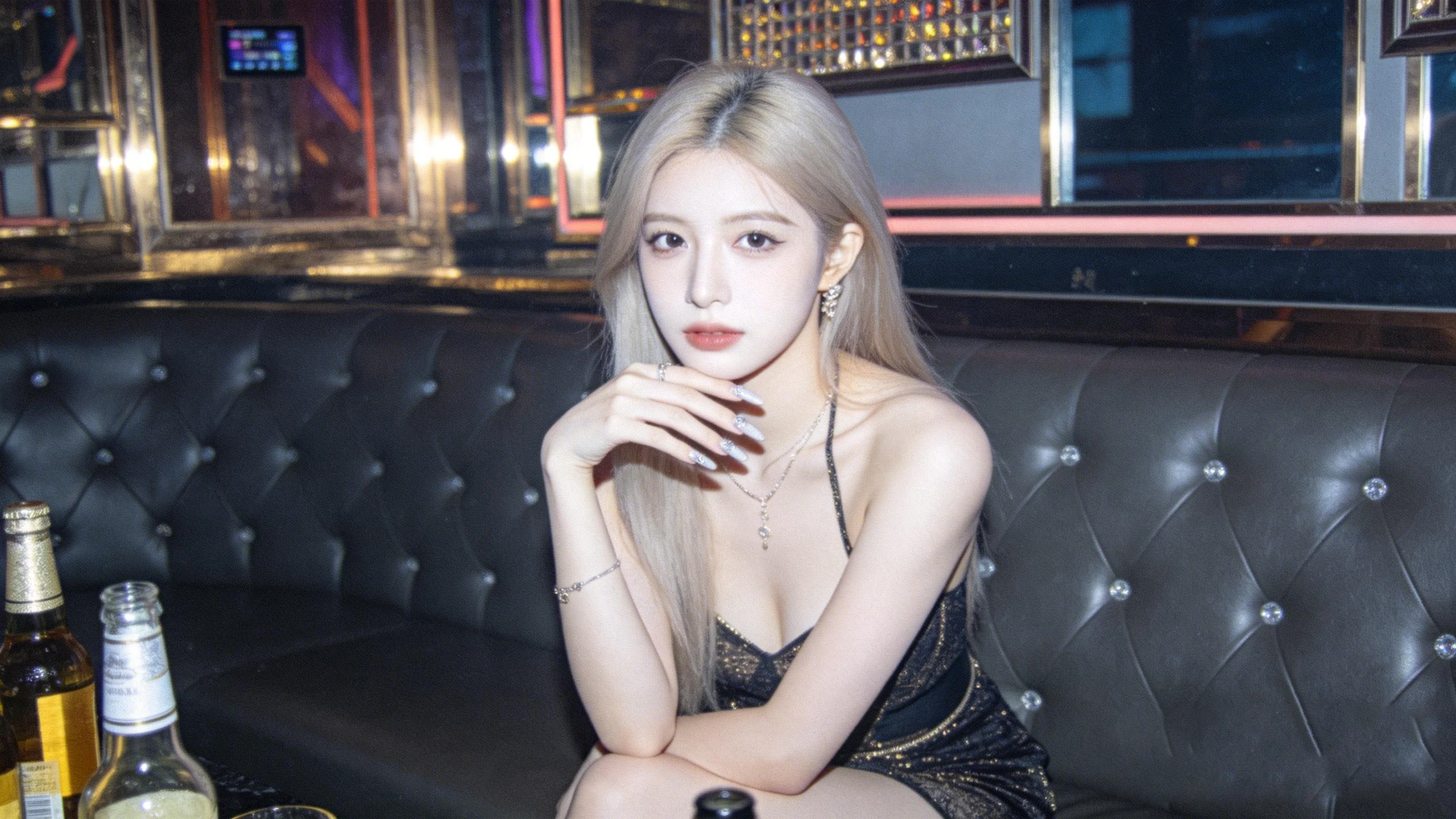 101頂級商務會所千萬包廂內裝—便服店消費氛圍