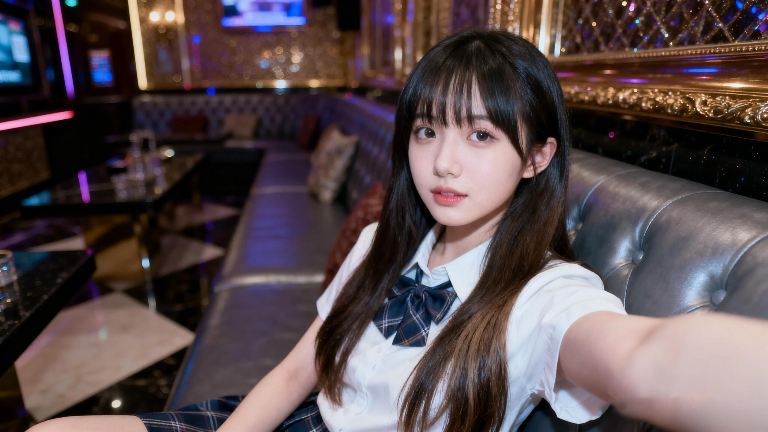 星殿酒店星月主題包廂KTV點歌互動氛圍