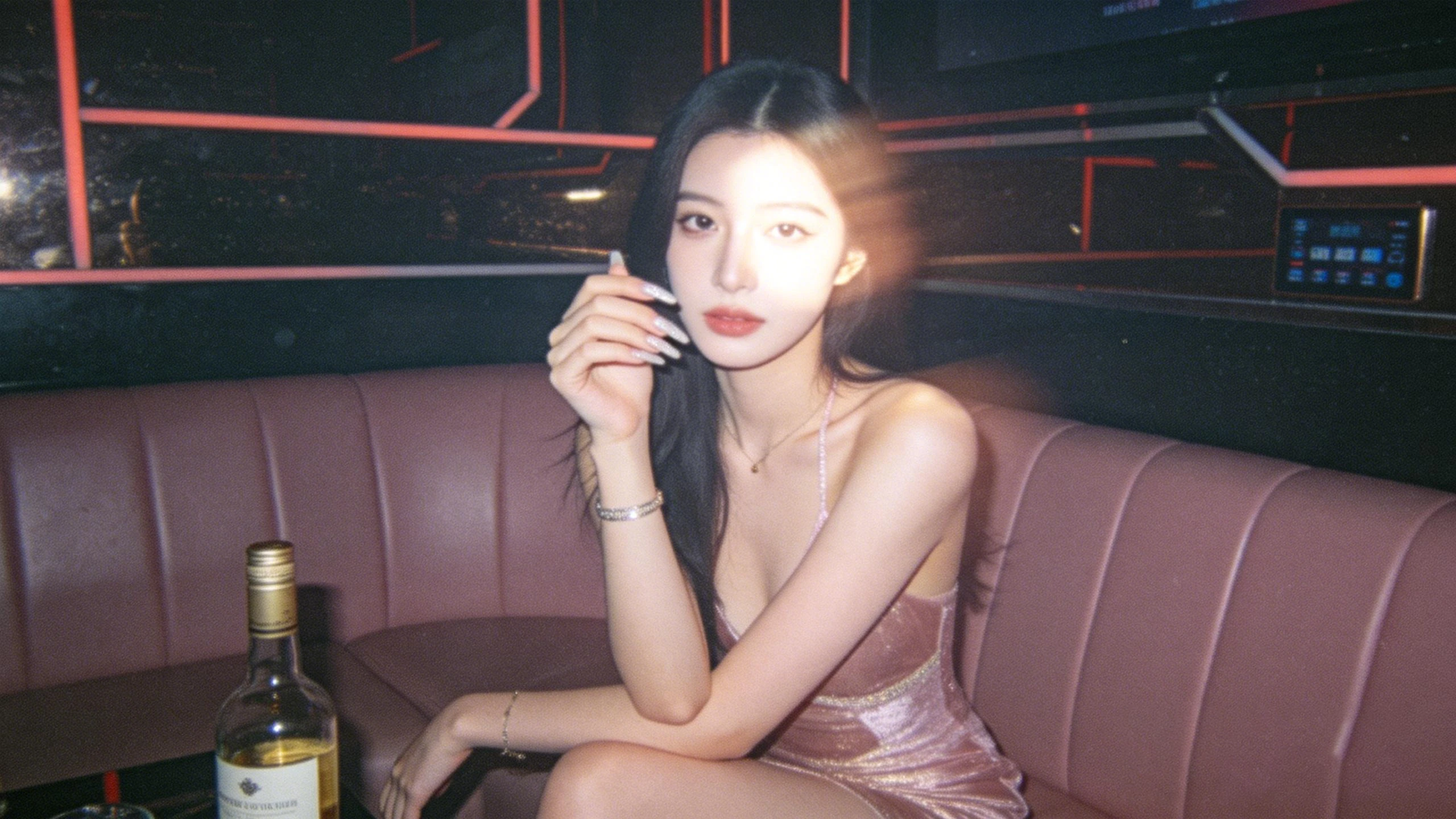 特蘭斯酒店包廂桌面場景—酒水擺設可拍但避開人物入鏡